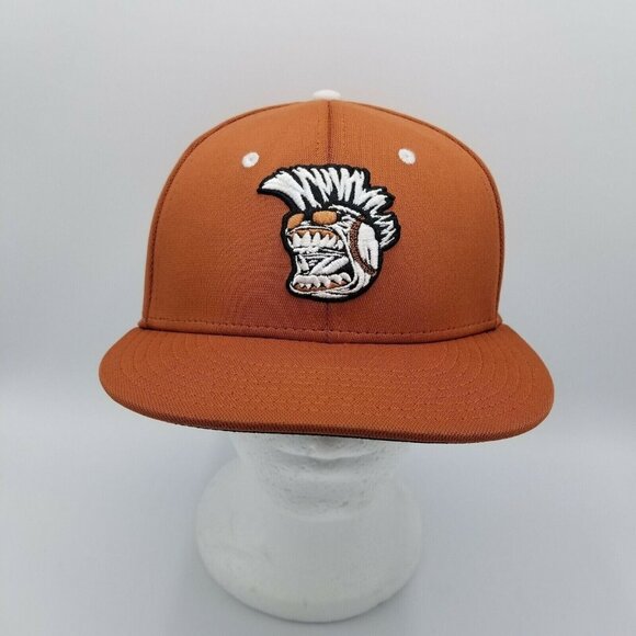 Fear The Freaks Baseball Hat M/L Orange‎ EUC Cap - Picture 1 of 14